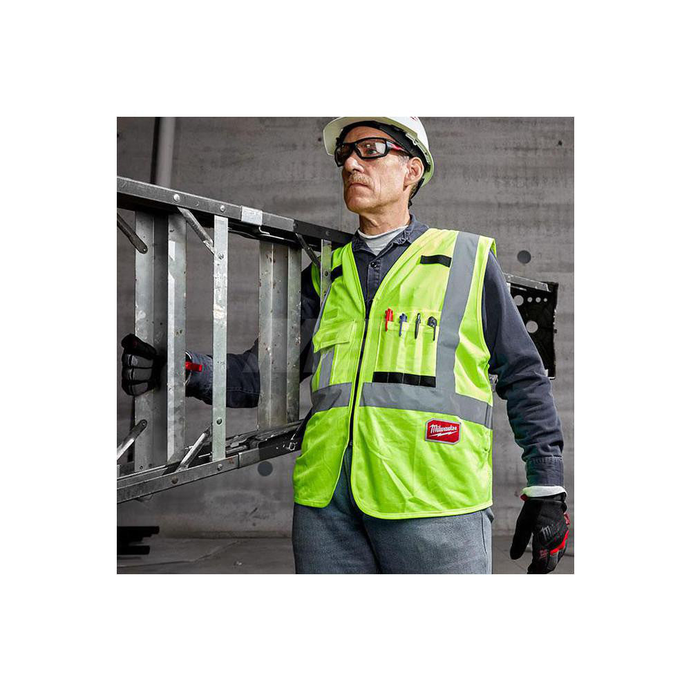 MILWAUKEE 48-73-5021 (12) ANSI HVV - YELLOW - S/M