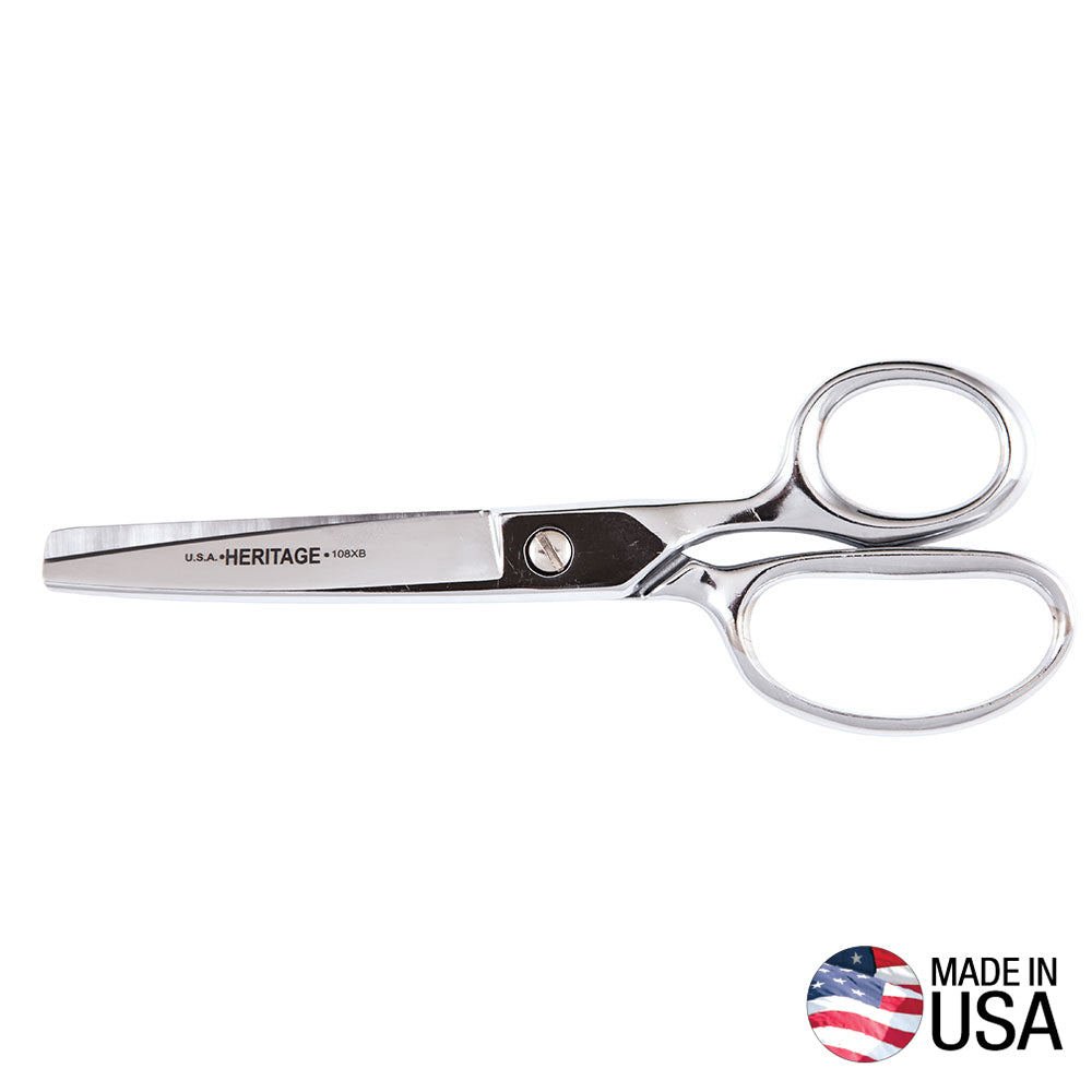 KLEIN 108XB Straight Trimmer, Extra Blunt Tips, 7-3/4-Inch