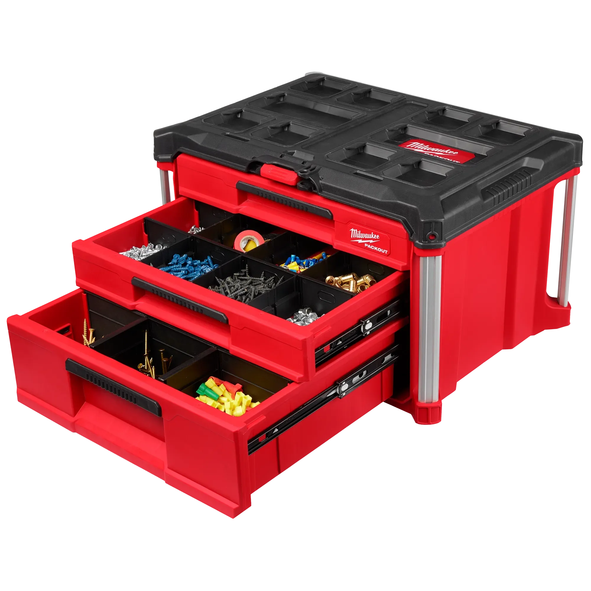 MILWAUKEE 48-22-8447 PACKOUT MULTI-DEPTH 3-DRAWER TOOL BOX