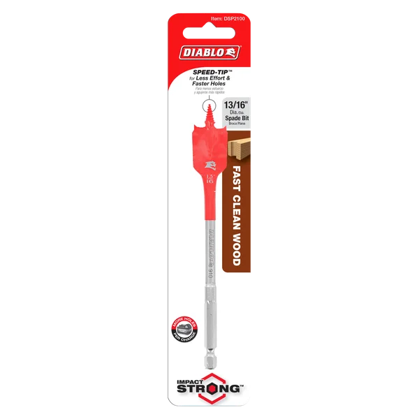 DIABLO DSP2100Diablo Spade Bit 13/16 X 6
