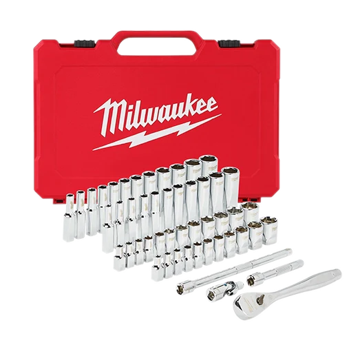 MILWAUKEE 48-22-9004 1/4" DRIVE 50PC SOCKET SET