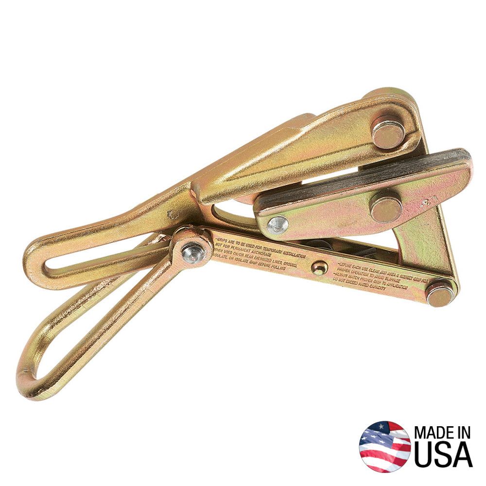 KLEIN 1628-18 Chicago Grip, 0.75 to 1-Inch High Strength Cables