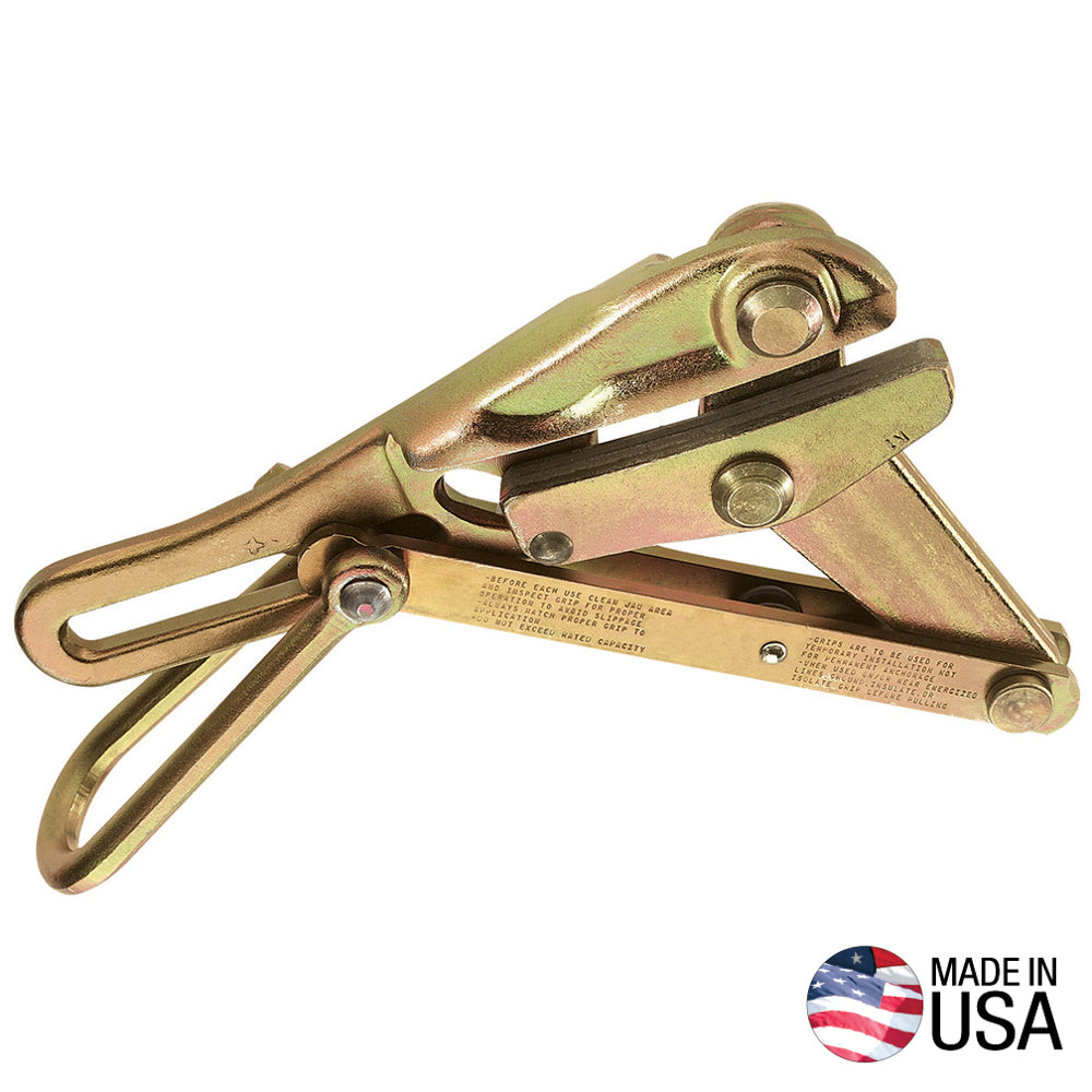 KLEIN 1684-74 Chicago® Grip for EHS Cable, Curved Jaw