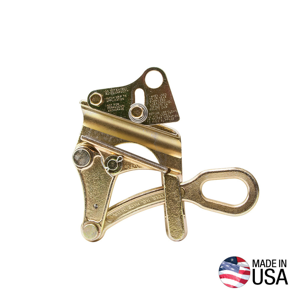 KLEIN 1716-70 Parallel Jaw Grip, HDPE Wire to 1.362-Inch