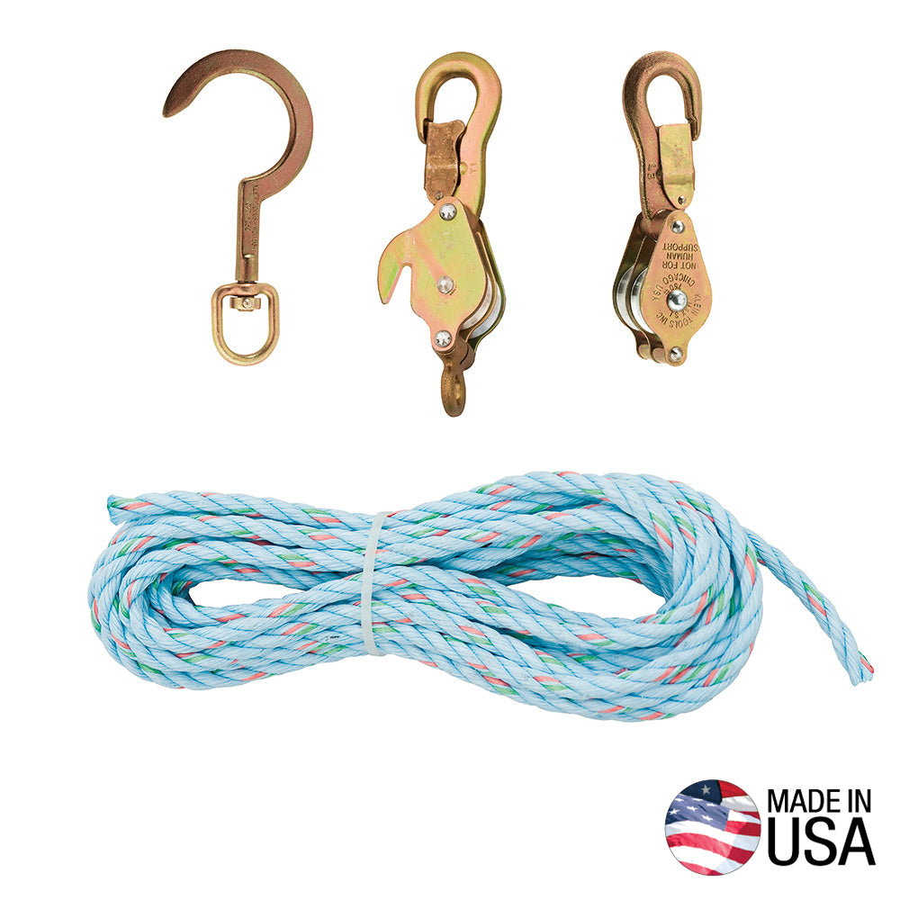 KLEIN 1802-30S Block and Tackle with Cat. No. 268 Block