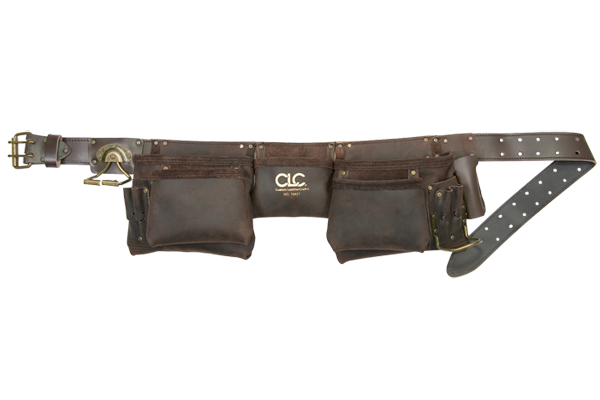 CLC 19427 12 Pocket Top Grain Construction Work Apron