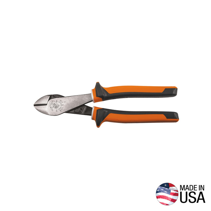 KLEIN200048EINSDiagonal Cutting Pliers, Insulated, Angled Head, 8-Inch