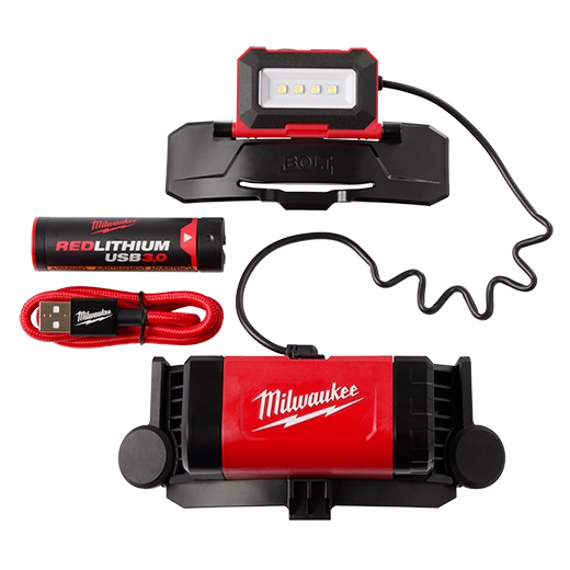 MILWAUKEE 2118-21 RLUSB BOLT HARD HAT HEADLAMP