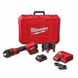 MILWAUKEE 2674-22C M18 SHORT THROW PRESS TOOL KIT W/ PEX CRIMP JAWS