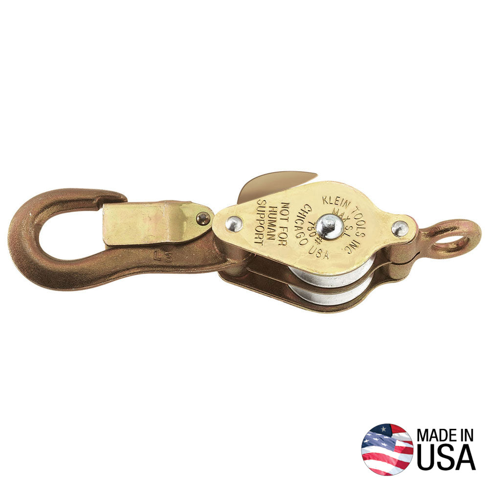 KLEIN 268 Block with Eye to Splice Line to Block