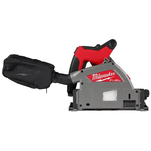 MILWAUKEE 2831-21 M18 FUEL 18V Lithium-Ion Brushless Cordless 6-1/2 in. Plunge Track Saw PACKOUT Kit with One 6.0 Ah Battery