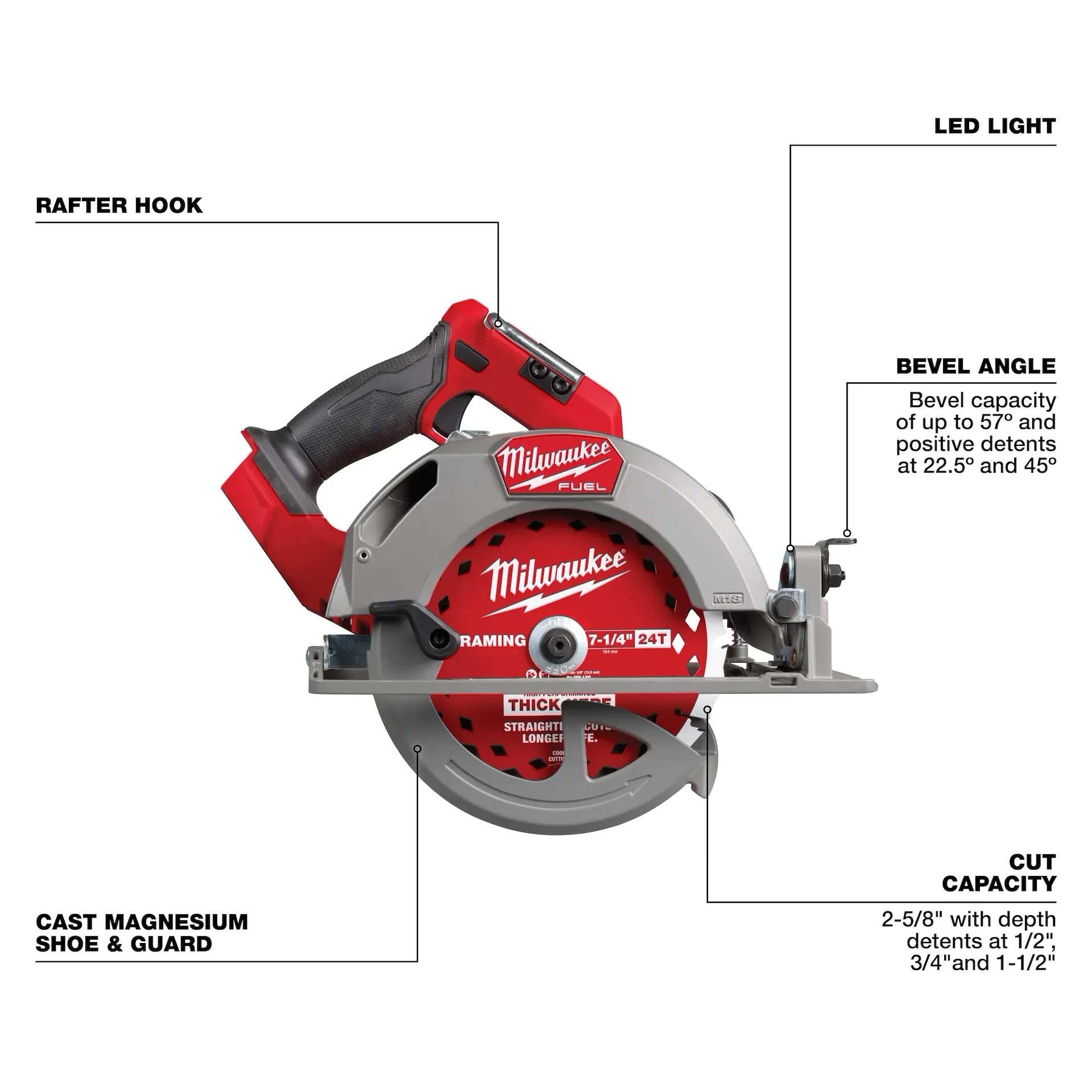 MILWAUKEE 2834-20 M18 FUEL GEN 3 7-1/4