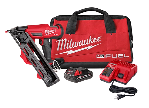 MILWAUKEE 2839-21CT M18 FUEL 15GA FINISH NAILER GEN2 KIT