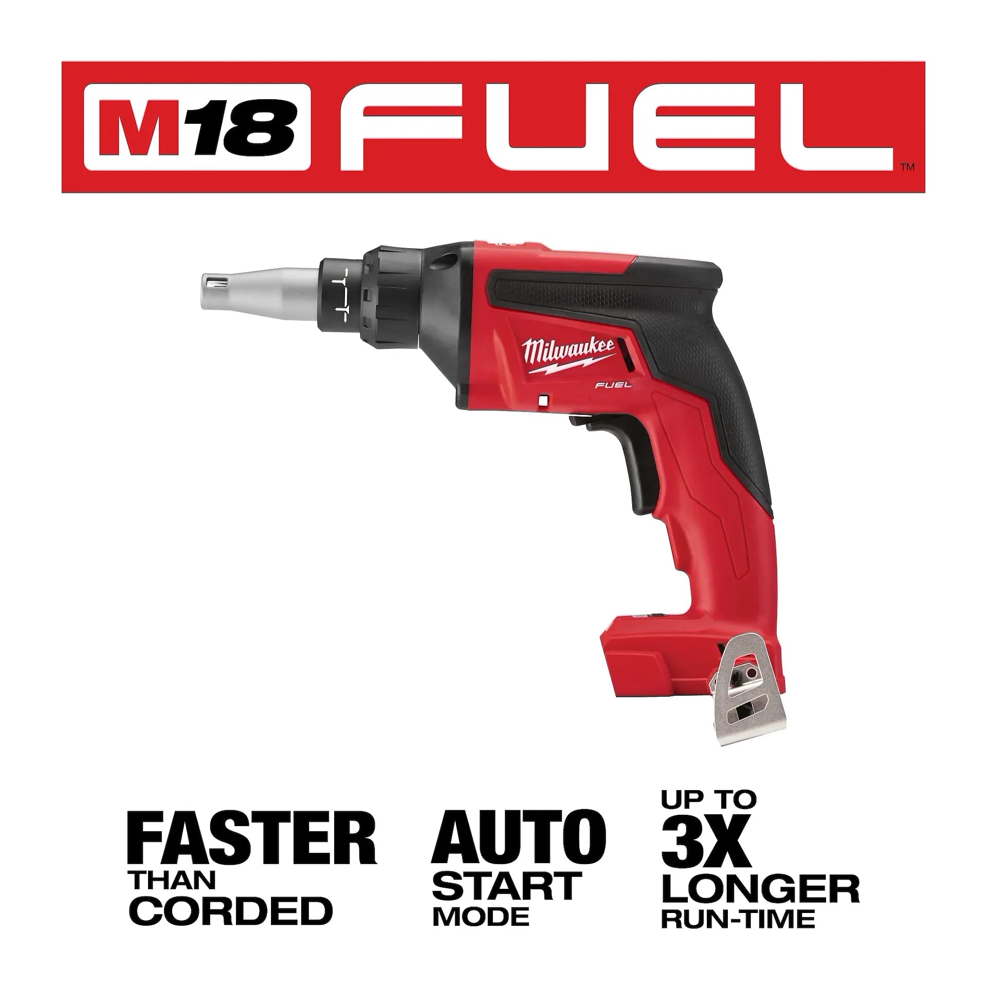 MILWAUKEE 2866-20 M18 FUEL DRYWALL SCREW GUN BARE