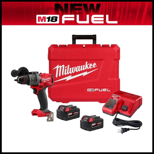 MILWAUKEE 2904-22 M18 FUEL 1/2" HAMMER DRILL KIT
