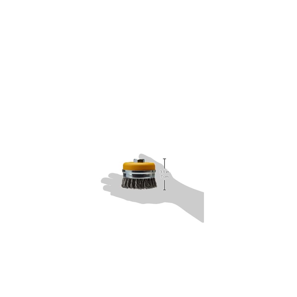 DeWalt DW4916 KNOTTED CUP BRUSH/CARBON STEEL 5/8-11