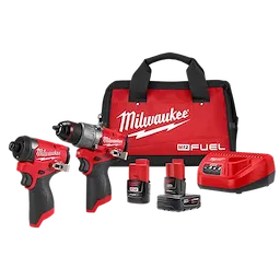 MILWAUKEE 3497-22 M12 FUEL 2PC COMBO KIT HD/ID