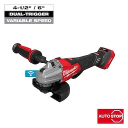 Milwaukee 3676-20 M18 6" DUAL-TRIGGER GRINDER