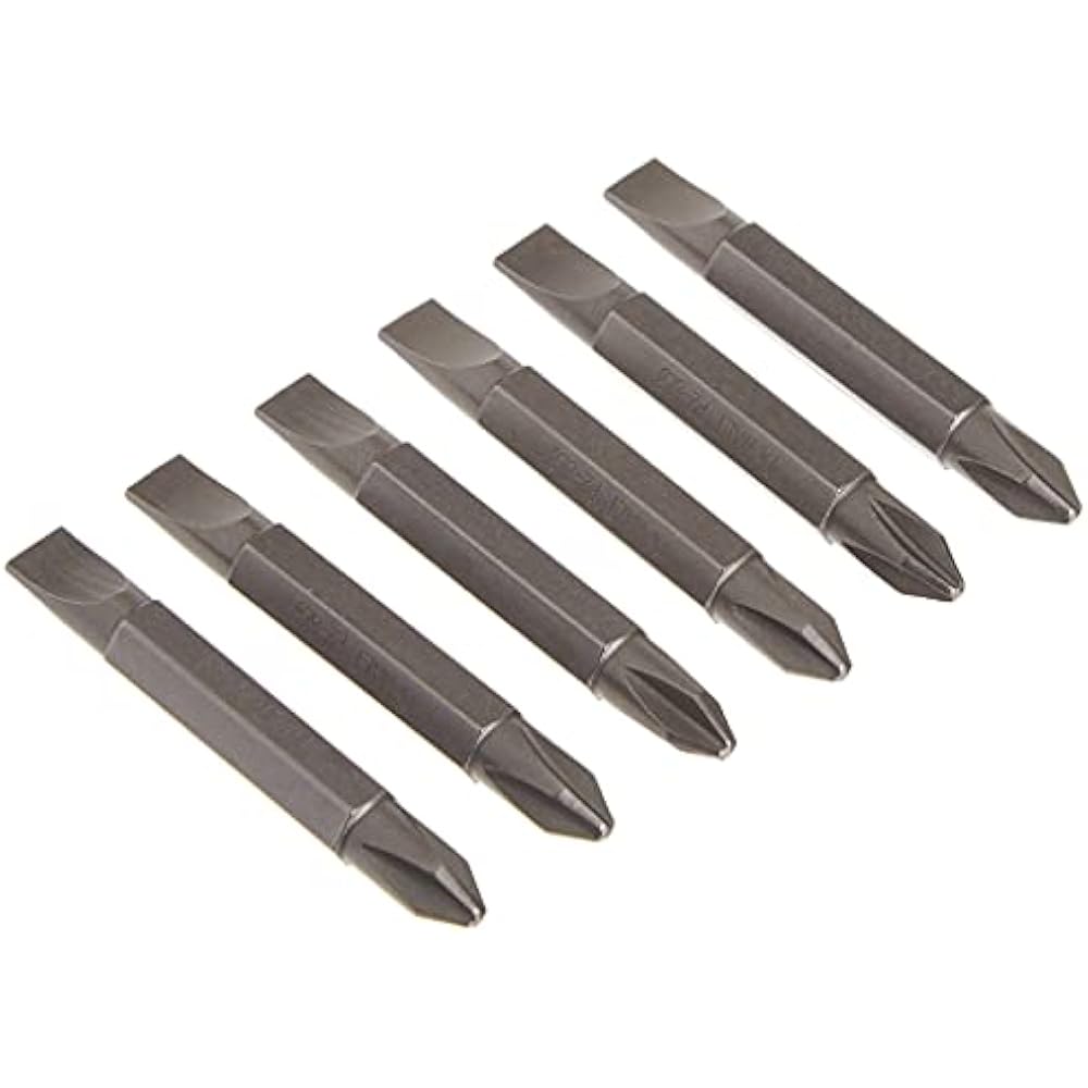 DeWalt DW2024B6 NO2 PHILLIPS/NO8 SLOTTED DOUBLE EDGE6PC