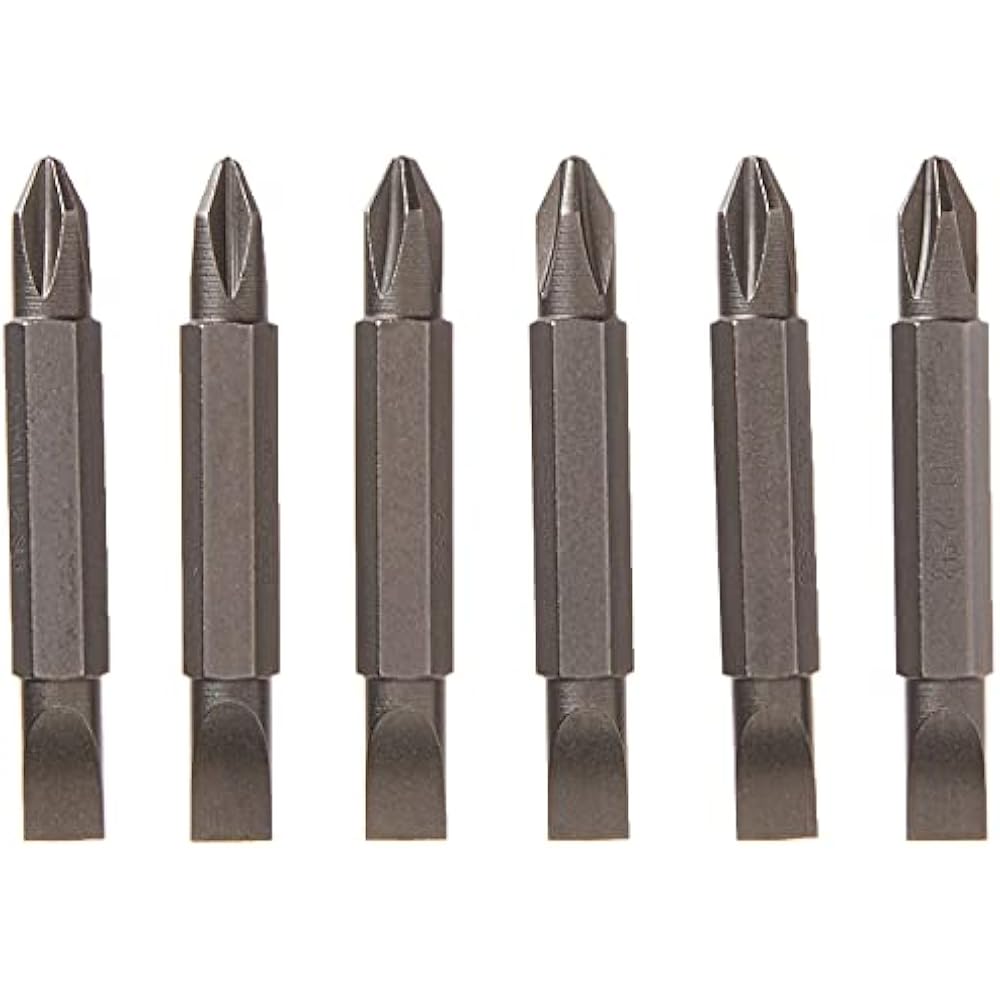 DeWalt DW2024B6 NO2 PHILLIPS/NO8 SLOTTED DOUBLE EDGE6PC