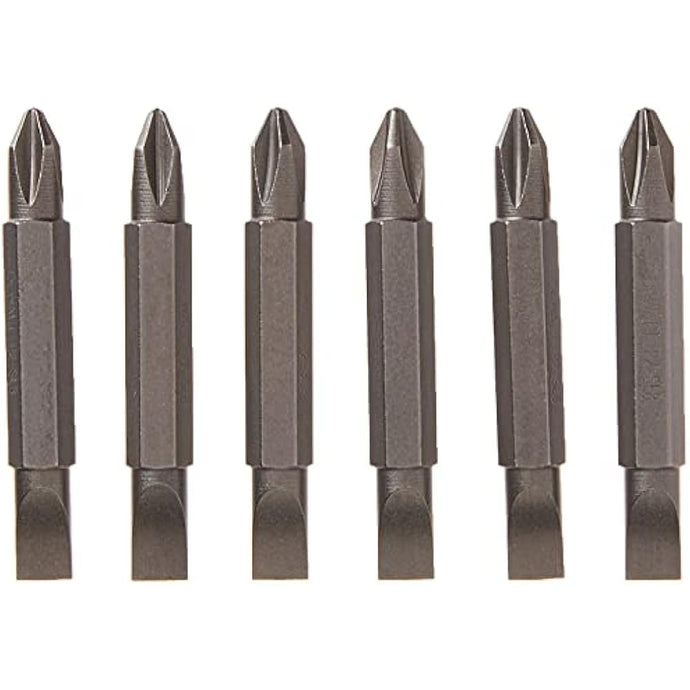 DeWalt DW2024B6 NO2 PHILLIPS/NO8 SLOTTED DOUBLE EDGE6PC