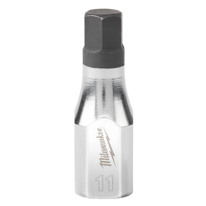 MILWAUKEE 45-34-1057 3/8" DRIVE 11MM HEX BIT SOCKET