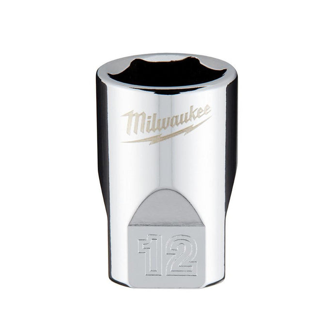 MILWAUKEE 45-34-9038 1/4" DRIVE SOCKET MET STD 12MM