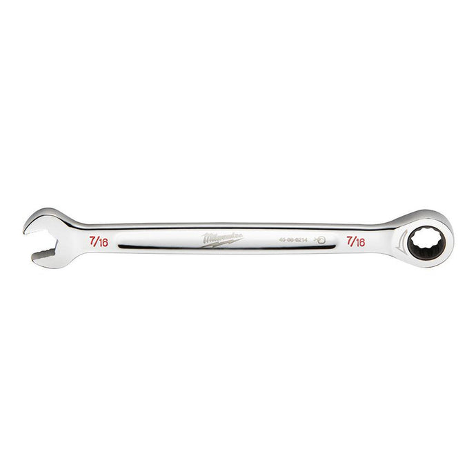 MILWAUKEE 45-96-9214 7/16" SAE RATCHETING COMBINATION WRENCH