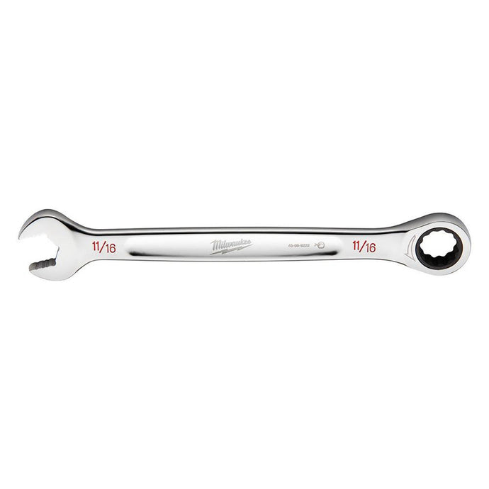 MILWAUKEE 45-96-9222 11/16" SAE RATCHETING COMBINATION WRENCH