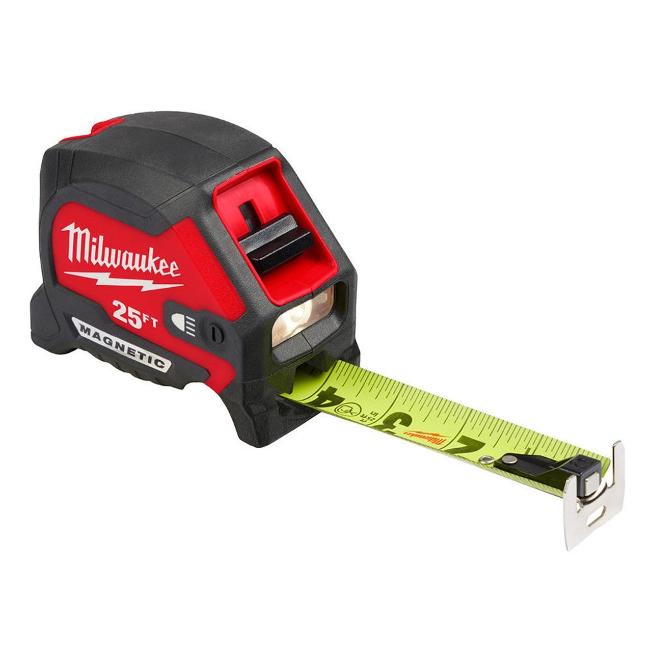 MILWAUKEE 48-22-0428 25FT TAPE MEASURE W/INTEGRATED LED