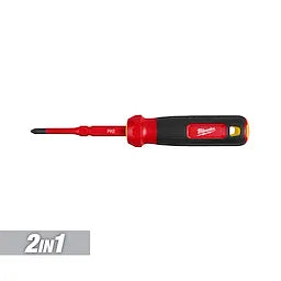 Milwaukee 48-22-2201 2-in-1 1000V Insulated Flip Shank Multi-Bit Screwdriver