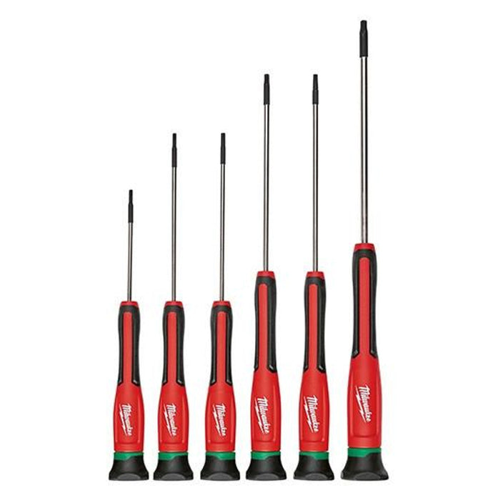 MILWAUKEE 48-22-2610 6PC PRECISION DRIVERS TORX
