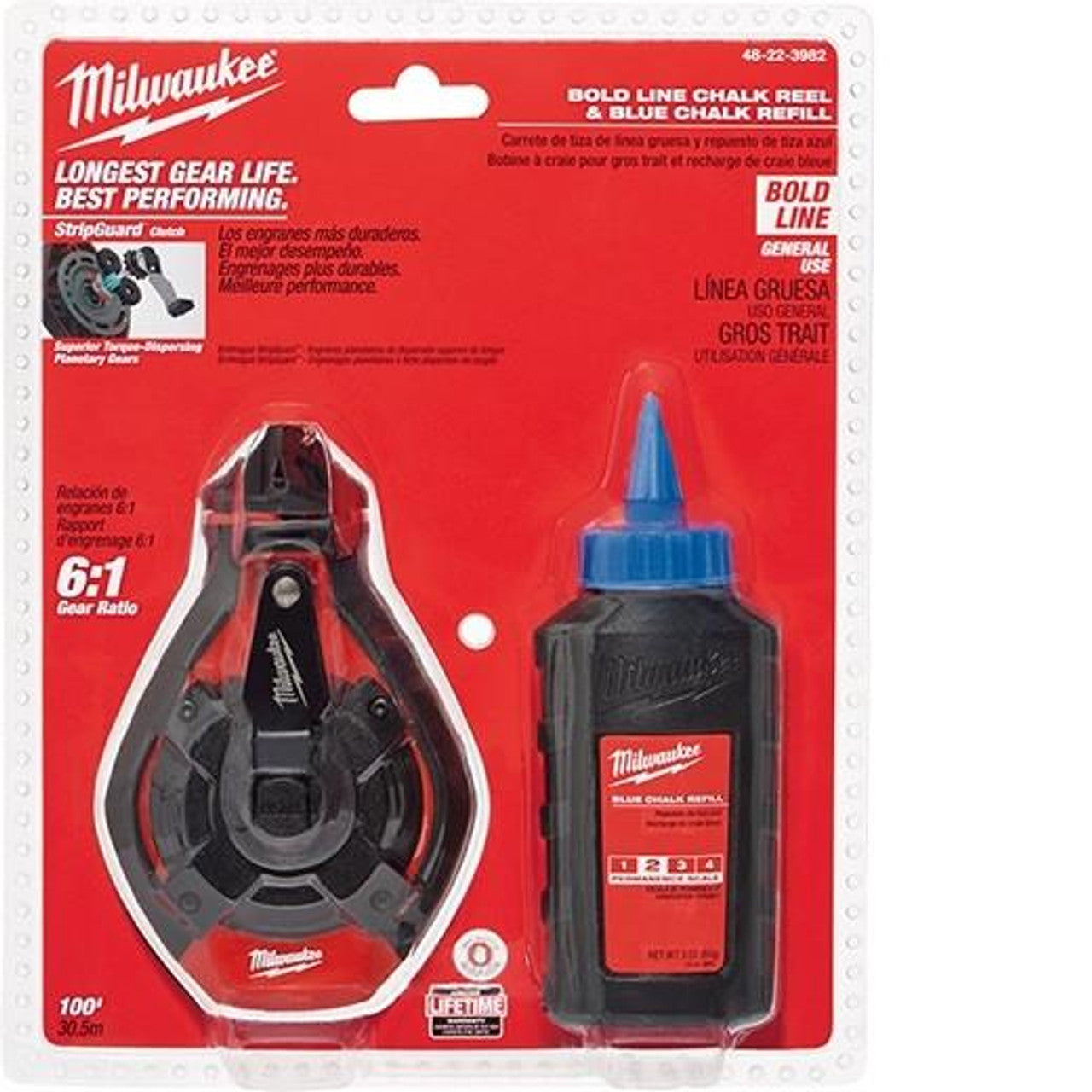 MILWAUKEE 48-22-3982 BOLD LINE KIT W/BLUE CHALK