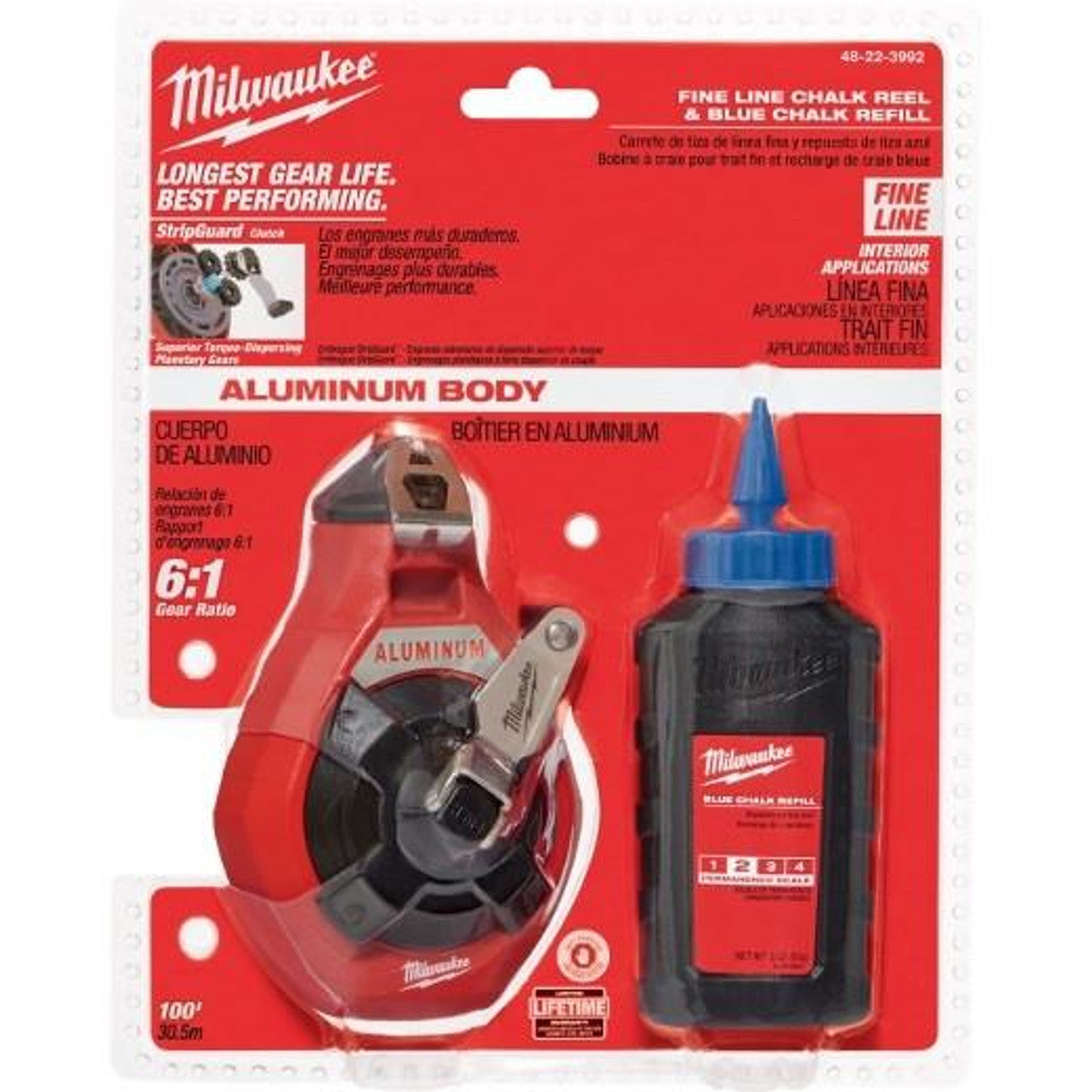 MILWAUKEE 48-22-3992 PRECISION LINE KIT W/BLUE CHALK