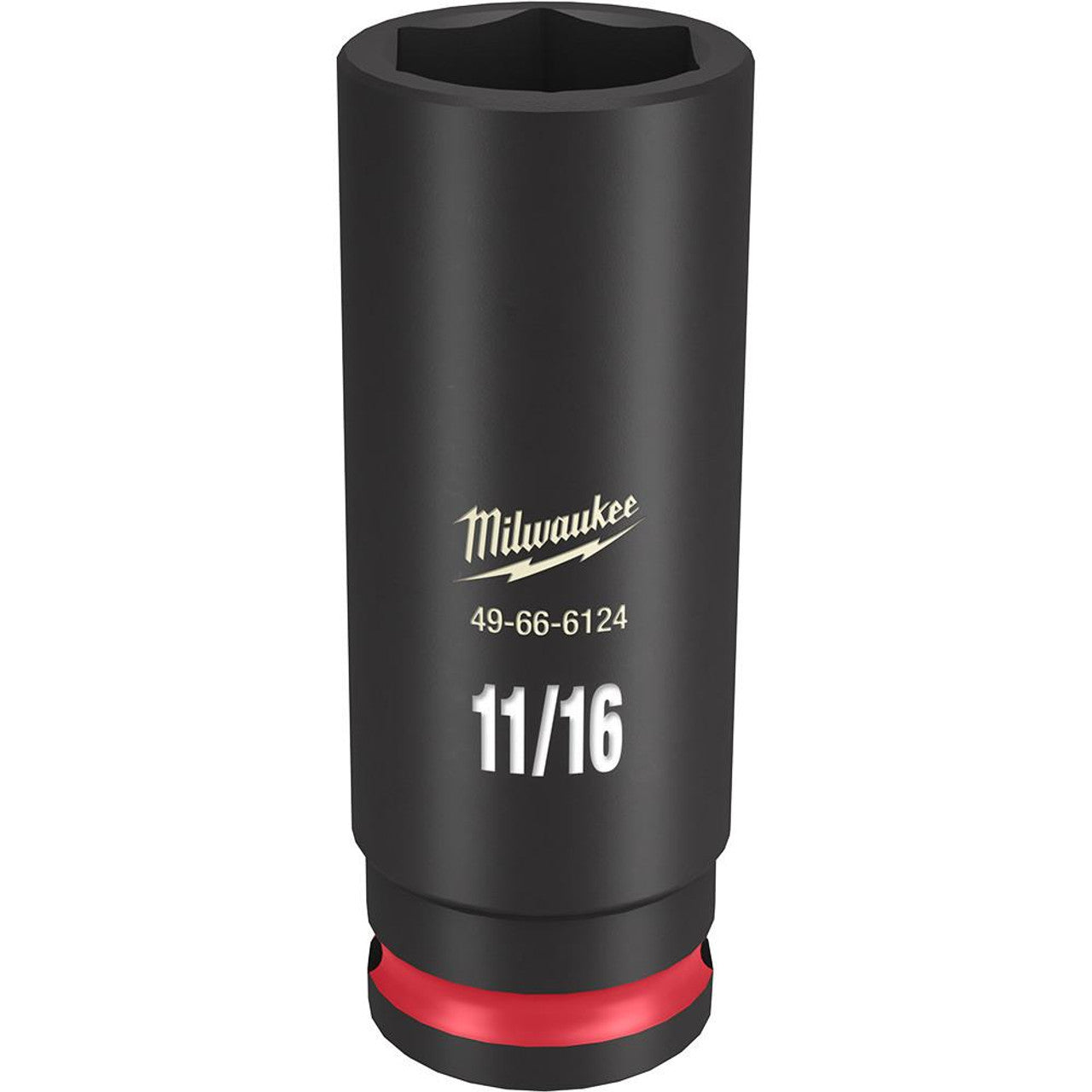 MILWAUKEE 49-66-6124 3/8 DR 11/16 DEEP IMPACT SOCKET