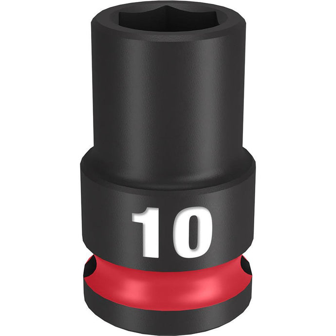 MILWAUKEE 49-66-6134 3/8 DR 10MM STD IMPACT SOCKET