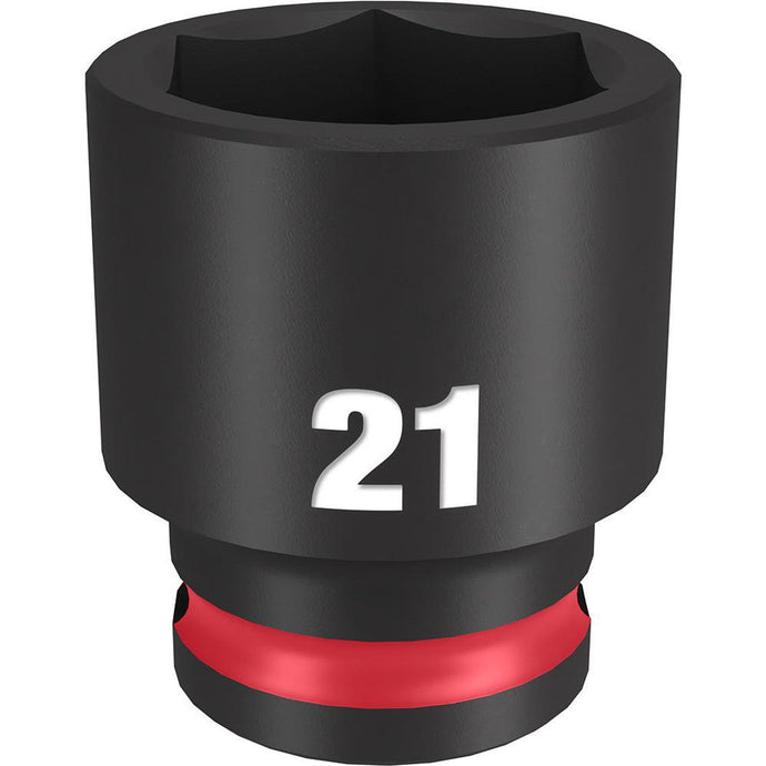 MILWAUKEE 49-66-6144 3/8 DR 21MM STD IMPACT SOCKET