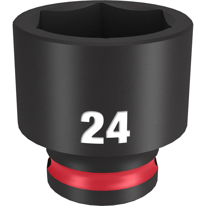 MILWAUKEE 49-66-6147 3/8 DR 24MM STD IMPACT SOCKET