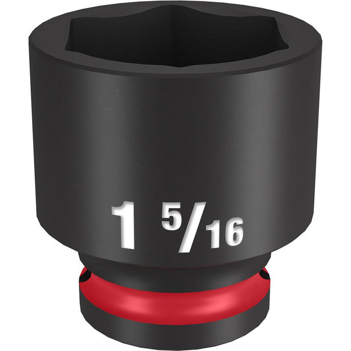 MILWAUKEE 49-66-6215 1/2 DR 1-5/16 STD IMPACT SOCKET
