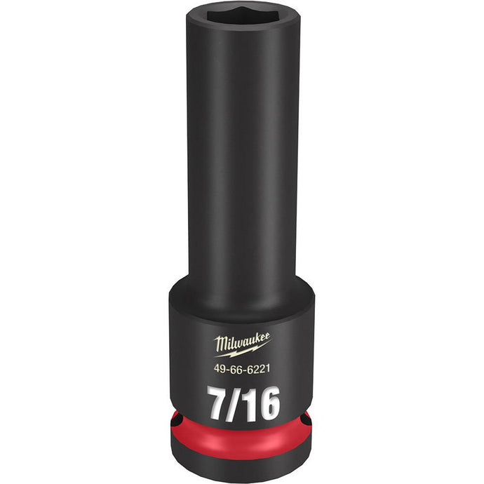 MILWAUKEE 49-66-6221 1/2 DR 7/16 DEEP IMPACT SOCKET
