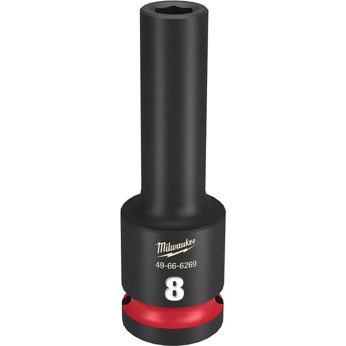 MILWAUKEE 49-66-6269 1/2 DR 8MM DEEP IMPACT SOCKET