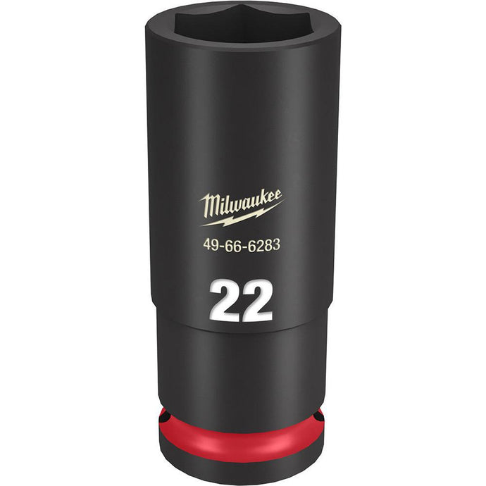 MILWAUKEE 49-66-6283 1/2 DR 22MM DEEP IMPACT SOCKET