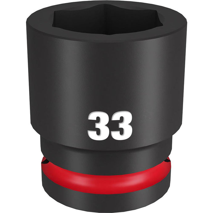MILWAUKEE 49-66-6371 3/4 DR 33MM STD IMPACT SOCKET