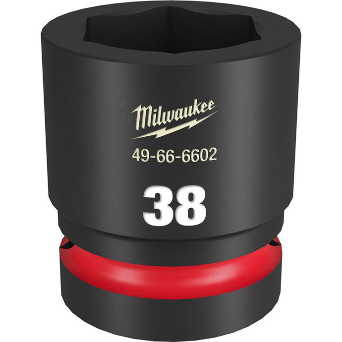 MILWAUKEE 49-66-6602 1" DR 38MM STD IMPACT SOCKET