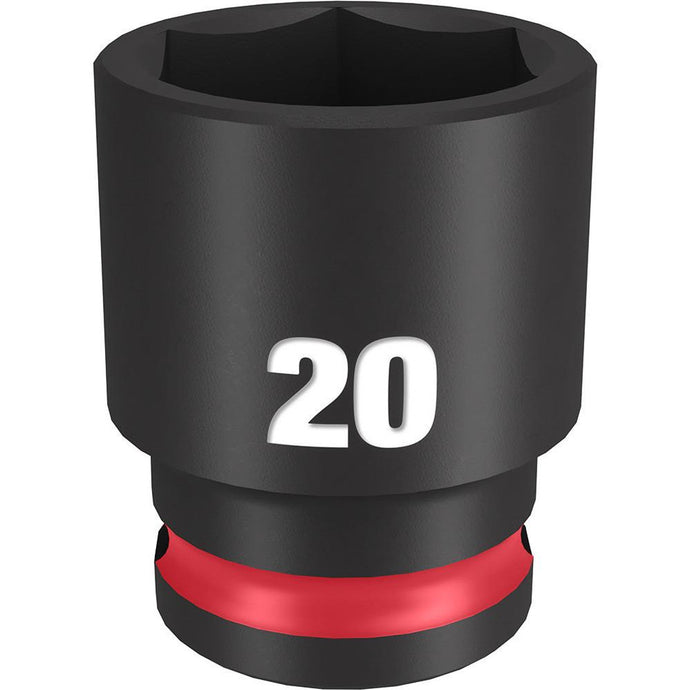 MILWAUKEE 49-66-6737 3/8 DR 20MM STD IMPACT SOCKET