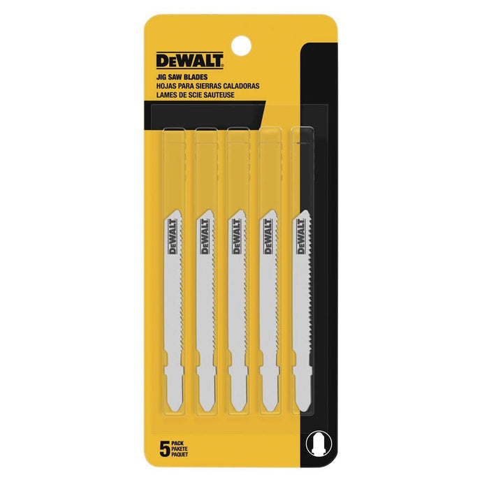 DeWalt DW3776-5 3IN 24 TPI T-SHK COBALT STEEL JS BLD-5PK