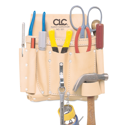CLC 521 8-POCKET HEAVY-DUTY ELECTRICIANS'S TOOL POUCH