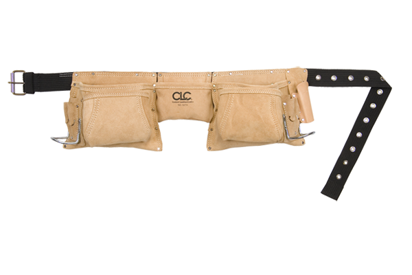 CLC 527X 12 Pocket Heavy-Duty Suede Construction Work Apron