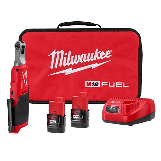 MILWAUKEE 2566-22 M12 FUEL 1/4 HIGH SPEED RATCHET KIT