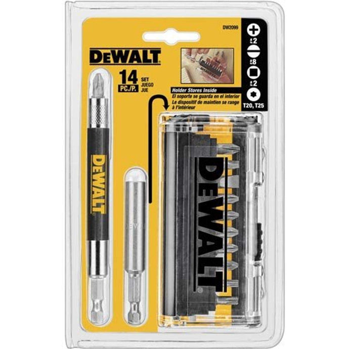 DeWalt DW2099CS 14pc Drive Guide & Holder Set - 16tips